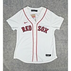 Boston Red Sox #34 Nike Women's White Home Jersey Sz Large $175 MSRP NEW